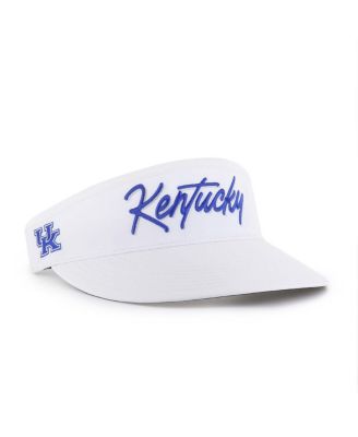 '47 Brand - Men's White Kentucky Wildcats Melbourne Brrr Adjustable Visor
