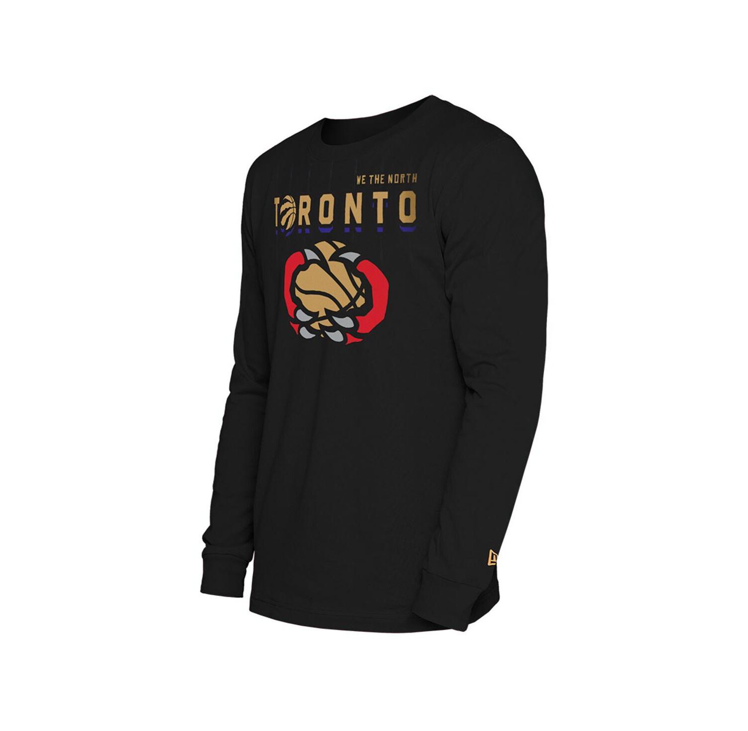 Men's Black Toronto Raptors 2024/25 City Edition Long Sleeve T-Shirt