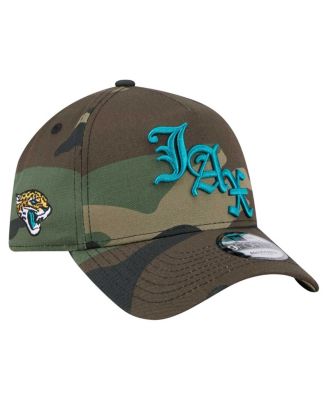 Men's Camo Jacksonville Jaguars Mystic Camo A-Frame 9FORTY Adjustable Hat