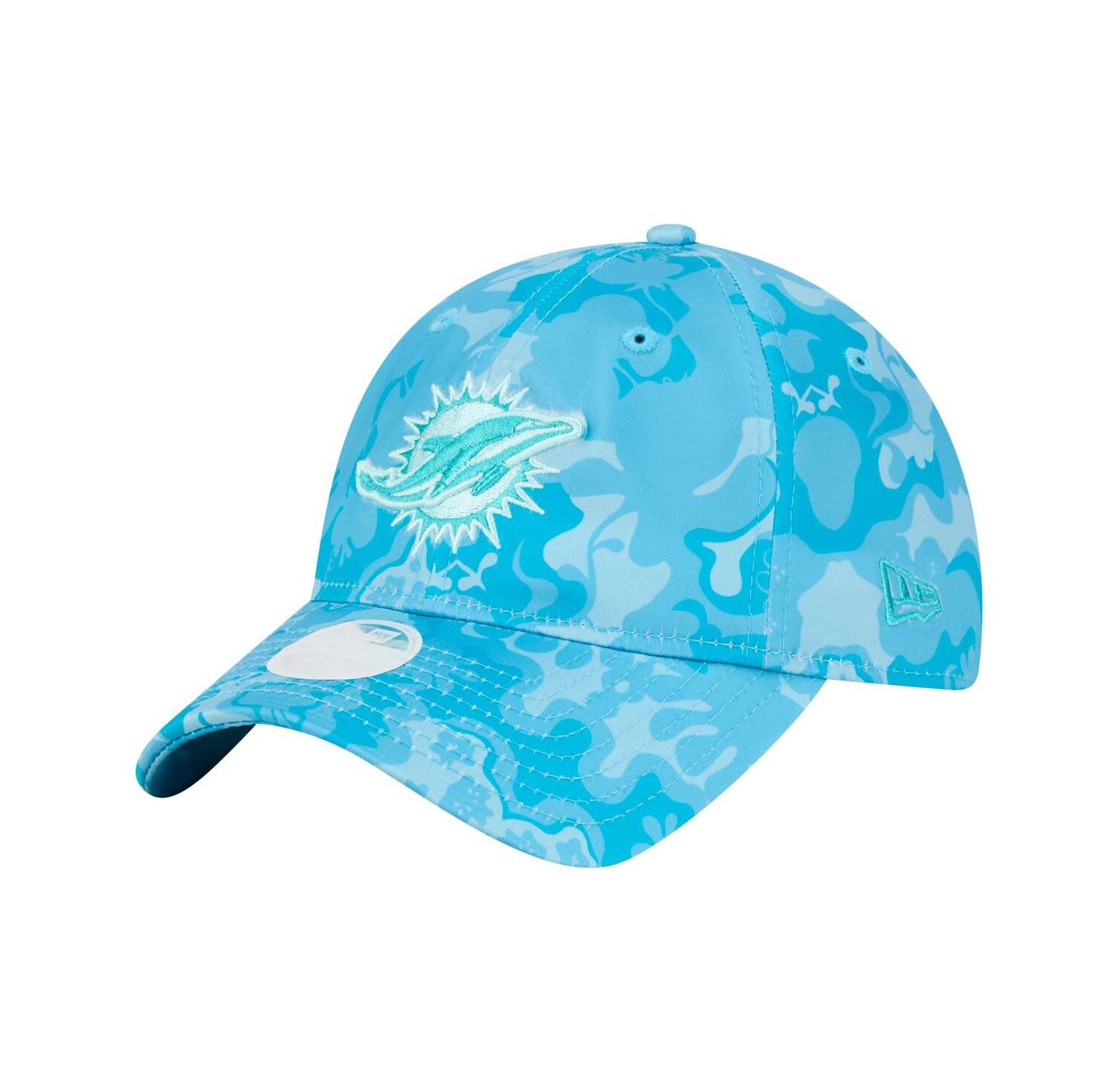 Women's Aqua Miami Dolphins Trippy 9TWENTY Adjustable Hat