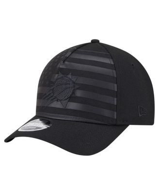 New Era - Men's Black Phoenix Suns Game Day Flag A-Frame 9FORTY Adjustable Hat
