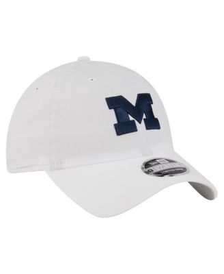 Men's White Michigan Wolverines Active Ripstop 9TWENTY Adjustable Hat