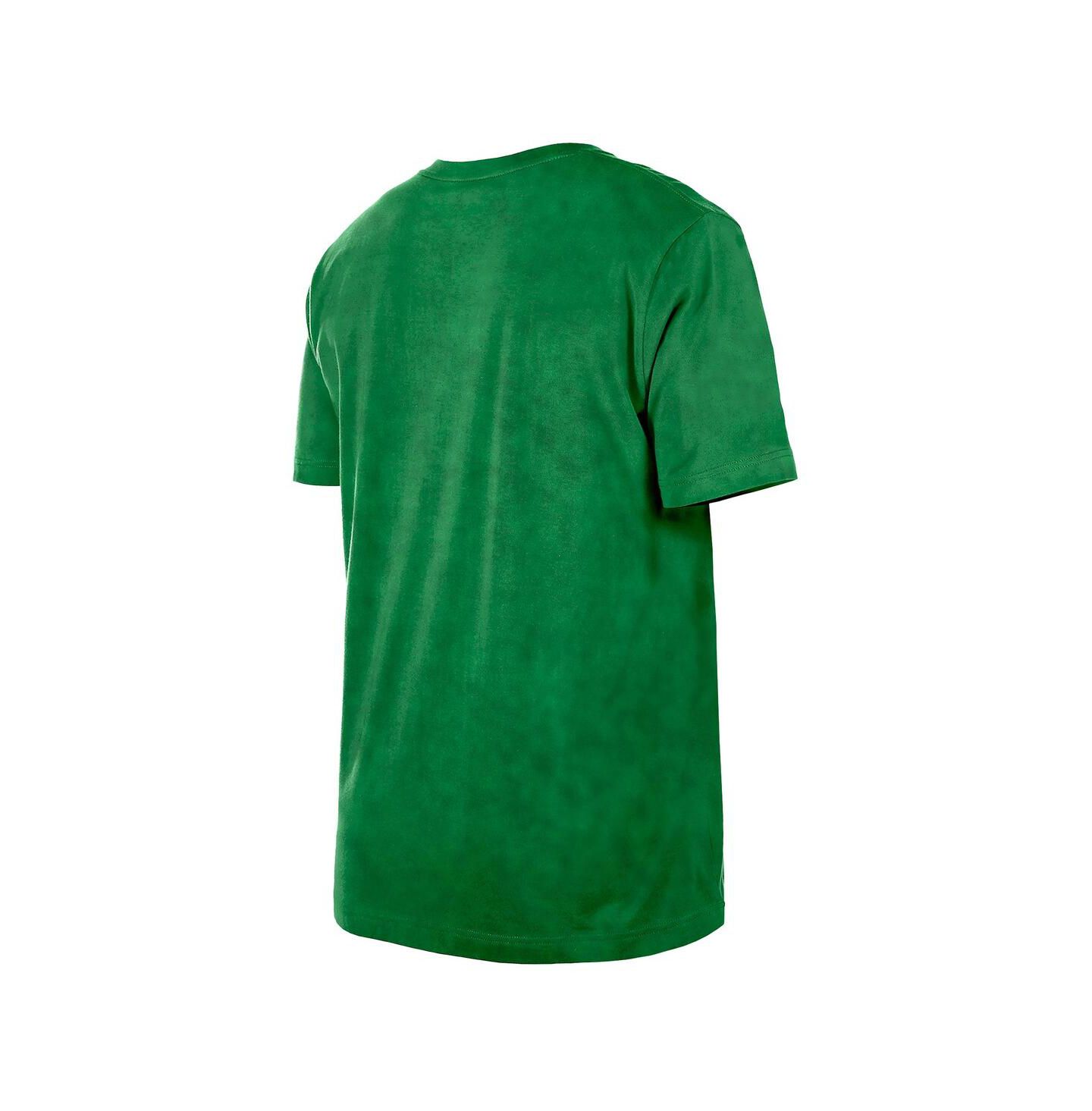 Мужская футболка New Era Kelly Green Boston Celtics Throwback Vintage Boxy Mineral Wash — фото 3