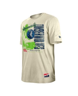 Men's Cream Minnesota Timberwolves Distressed Throwback Vintage Color Pack T-Shirt