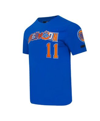 Men's Jalen Brunson Blue New York Knicks City Ransom T-Shirt