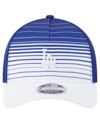Men's Royal Los Angeles Dodgers Gradient 9FORTY M-Crown Adjustable Hat