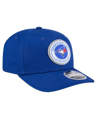 Men's Royal Toronto Blue Jays Circle Patch 9SEVENTY Stretch-Snap Hat