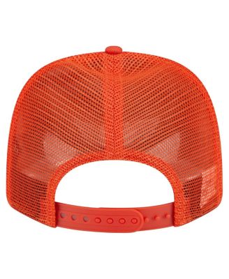 Men's Orange Oklahoma State Cowboys Primary 9SEVENTY Trucker Stretch-Snap Hat