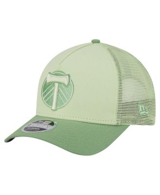 Men's Green Portland Timbers Color Pack 9FORTY A-Frame Adjustable Trucker Hat