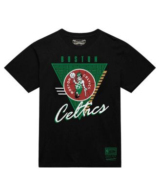 Men's Black Boston Celtics Worldwide Collection Tri-Logo T-Shirt