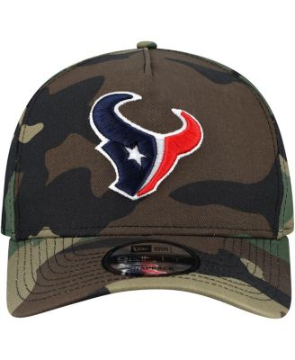Men's Camo Houston Texans Woodsy 9FIFTY Snapback Hat