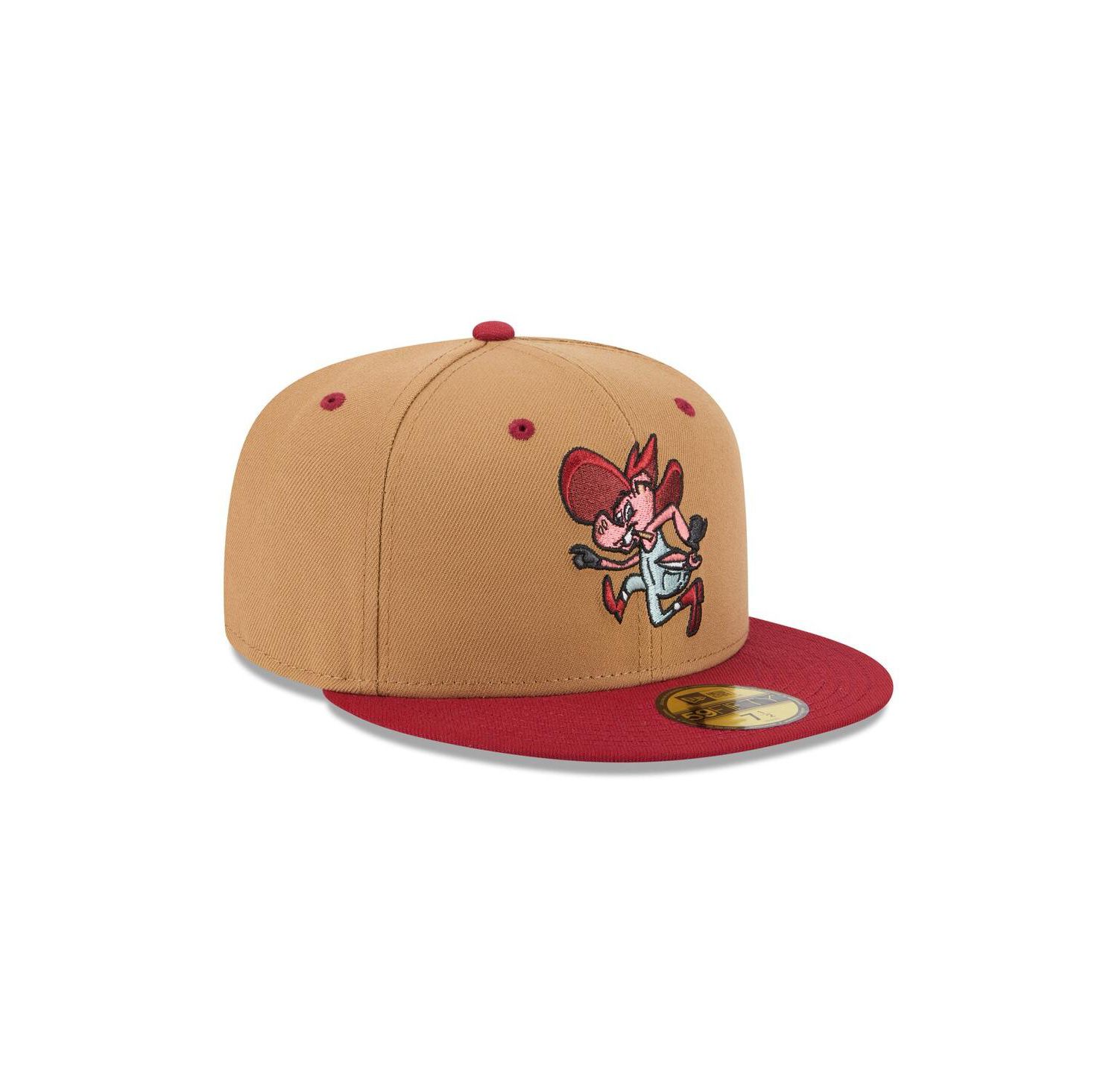 Men's Brown Rocket City Trash Pandas Theme Nights 59FIFTY Fitted Hat