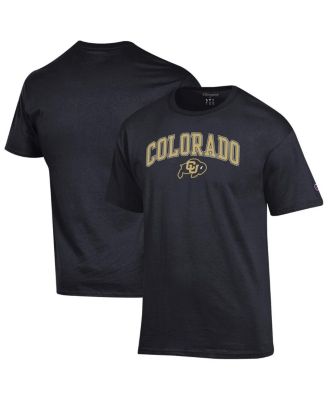 Champion - Men's Black Colorado Buffaloes Arch Over Logo T-Shirt