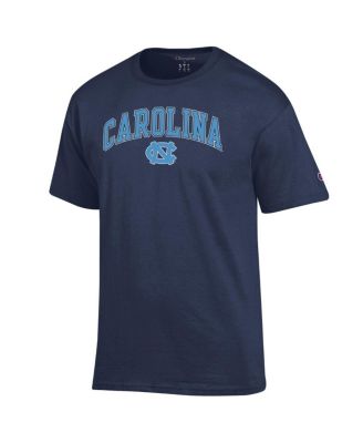 Men's Navy North Carolina Tar Heels Arch Over Logo T-Shirt