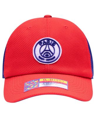 Fan Men's Ink Red/Navy Paris Saint-Germain Striker Adjustable Hat