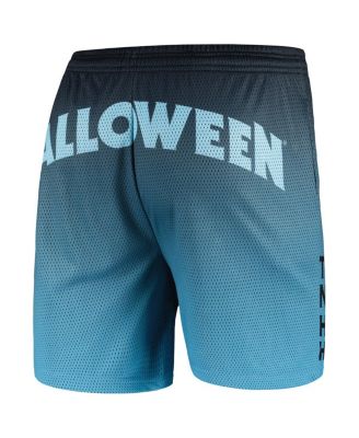 Men's Black Halloween the Knife Mesh Active Shorts