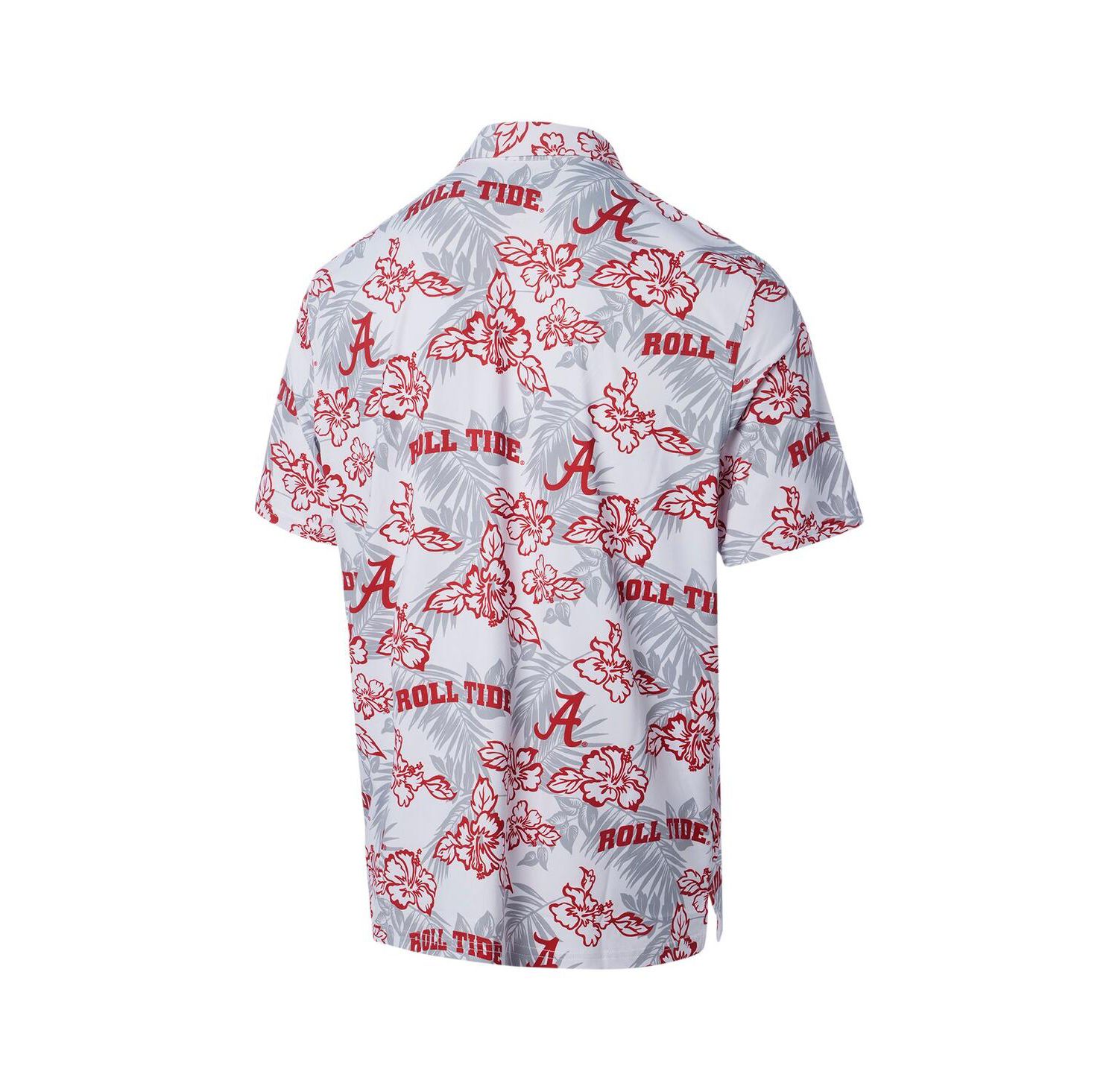 Men's White Alabama Crimson Tide Performance Polo Shirt