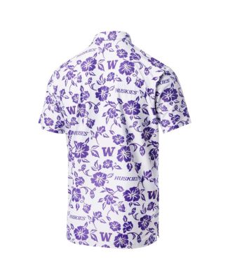 Men's White Washington Huskies Performance Polo Shirt