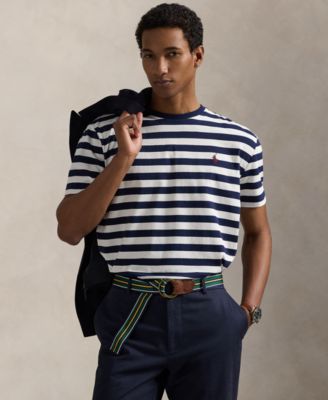 Polo Ralph Lauren - Men's Classic-Fit Striped Jersey T-Shirt