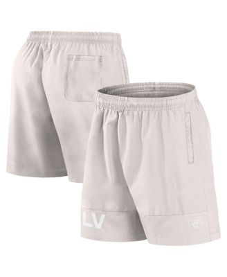 Fanatics - Men's Cream Las Vegas Raiders Elements Shorts