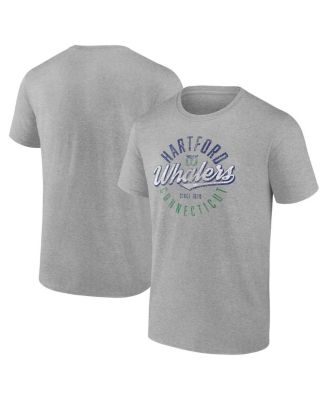 Fanatics - Men's Gray Hartford Whalers Emblem T-Shirt