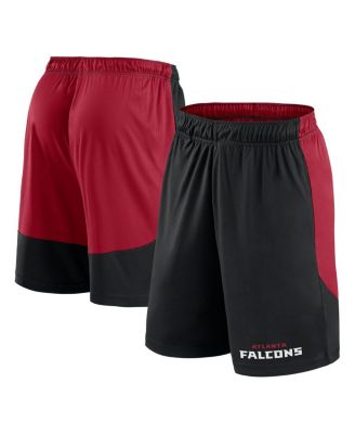 Fanatics - Men's Black/Red Atlanta Falcons Launch Shorts