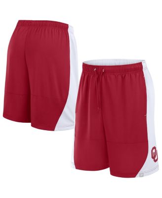 Fanatics - Men's Crimson/White Oklahoma Sooners Strength Unleashed Shorts