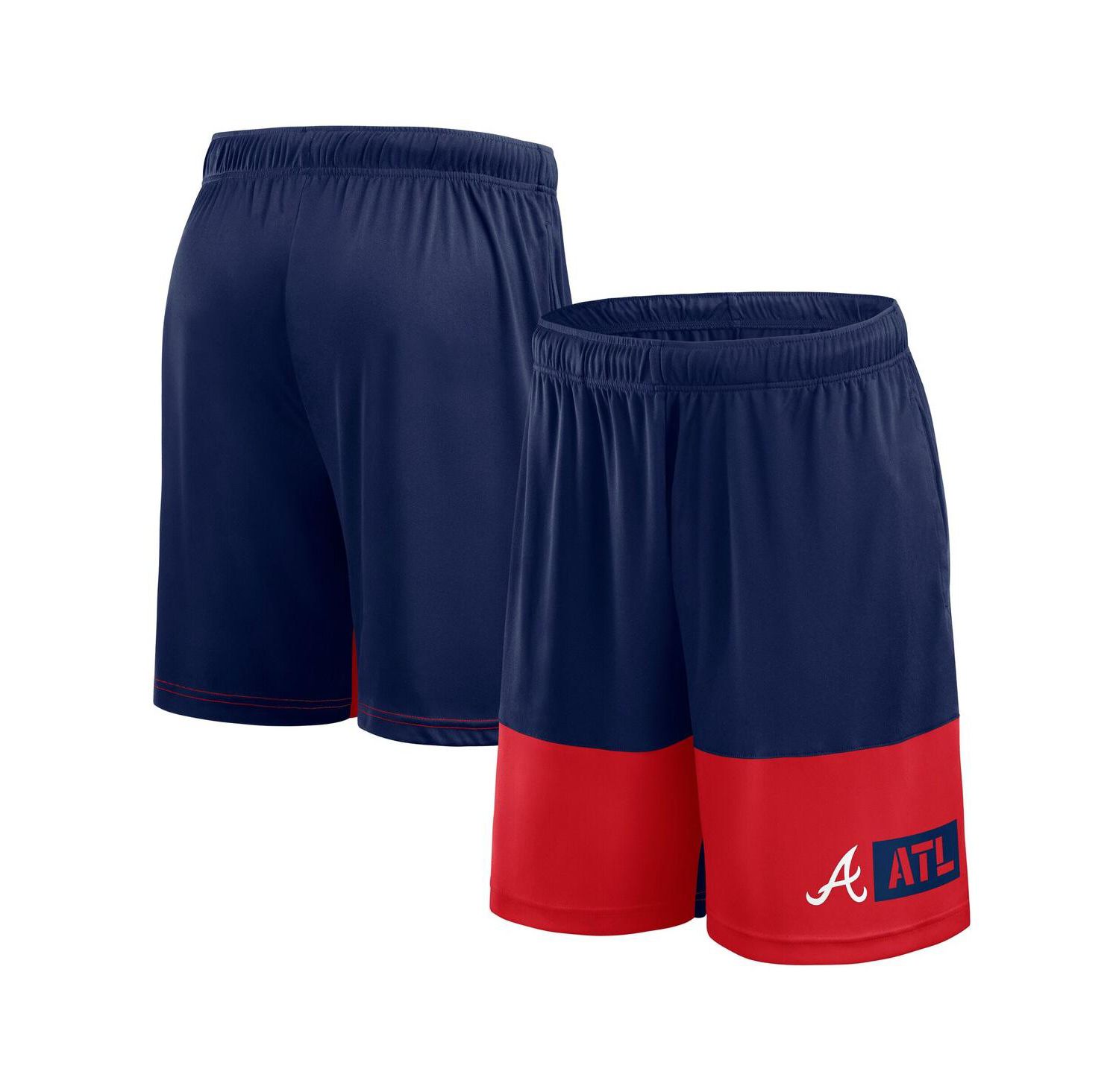 Men's Navy Atlanta Braves Best of the Best Shorts
