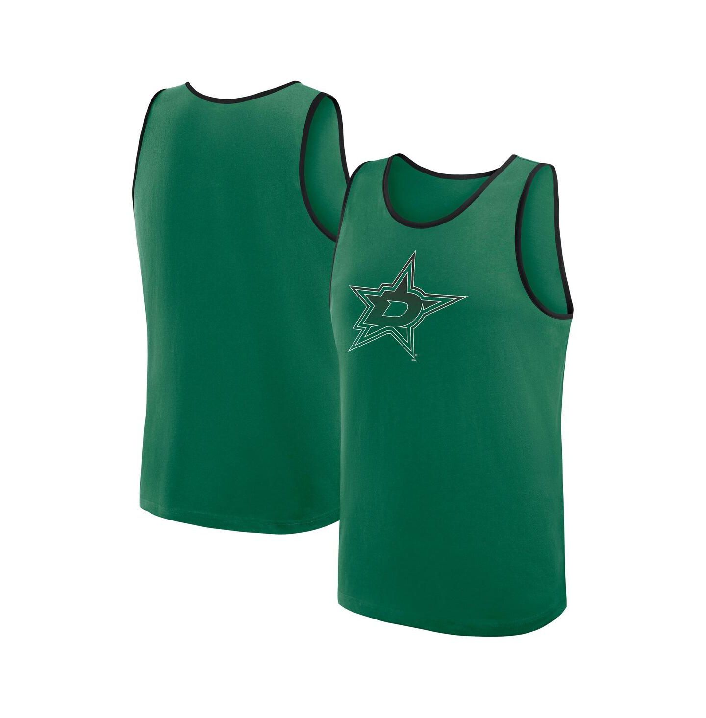 Мужской топ Logo Athletic Kelly Green Dallas Stars Unmatched Success — фото 1