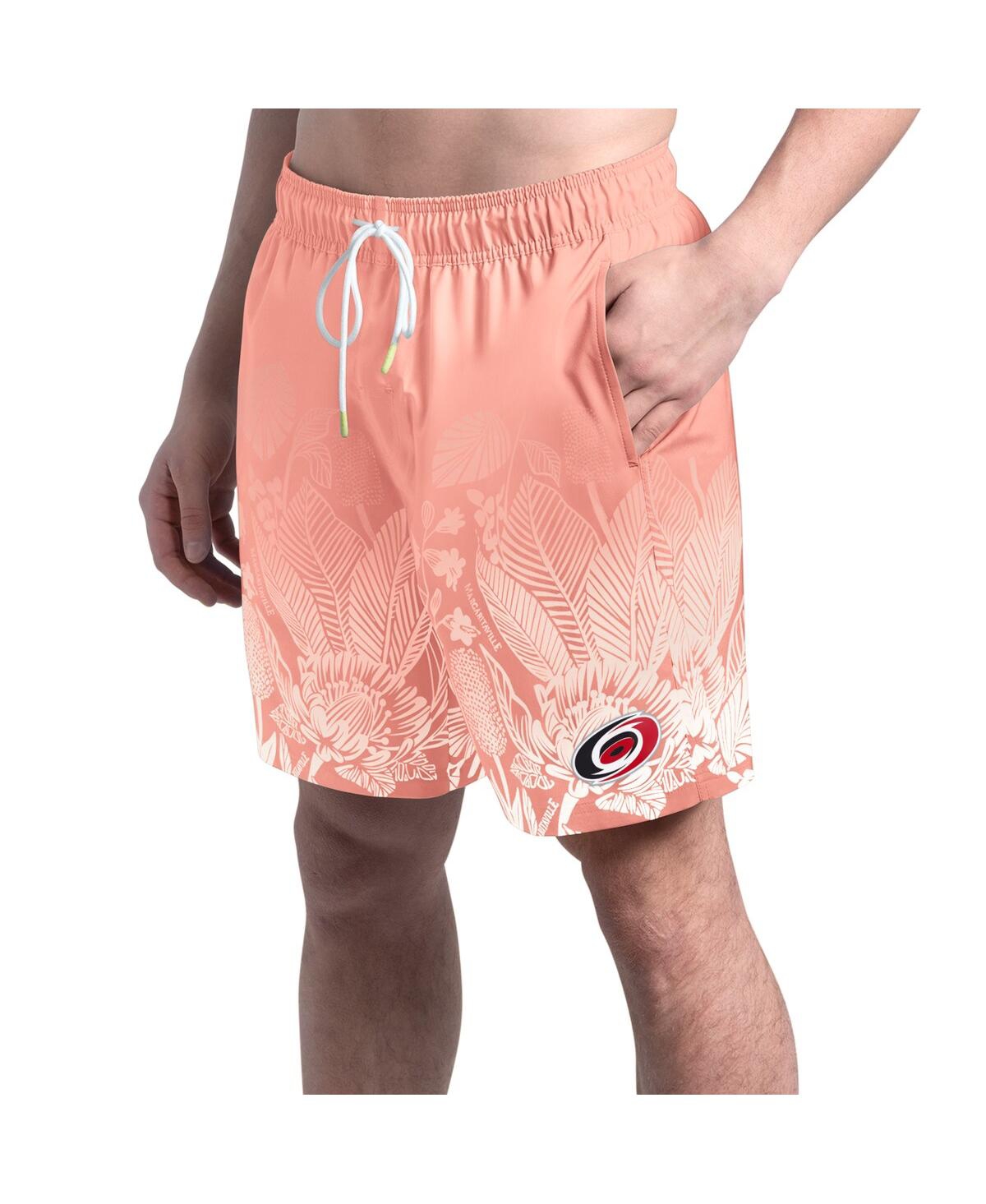 Men'sÂ Pink Carolina Hurricanes Lagoon Fiesta Swim Shorts - Pink