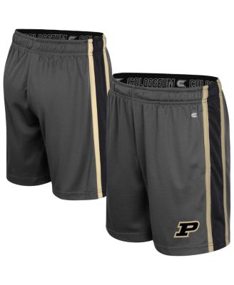 Colosseum - Big Boys and Girls Charcoal Purdue Boilermakers Ripple Shorts