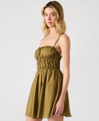 Women's Banded Mini Heather Dress