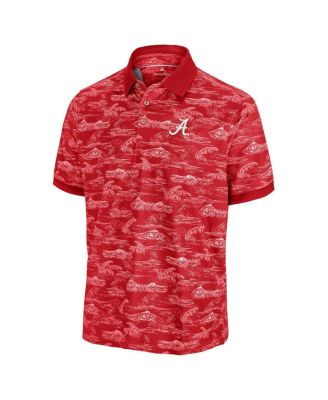 Men's Crimson Alabama Crimson Tide Sport Bay View Polo Shirt