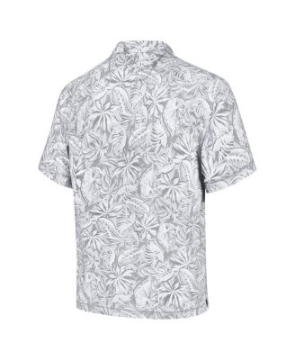 Men's Gray Kentucky Wildcats Tropical Score IslandZone Polo Shirt