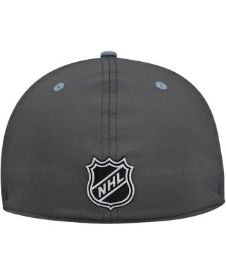 Men's Charcoal/Gray Columbus Blue Jackets Authentic Pro Training Camp Flex Hat