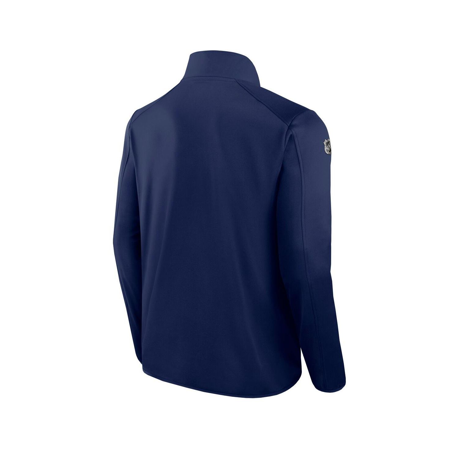 Men's Navy Winnipeg Jets Authentic Pro Rink Fleece Full-Zip Jacket
