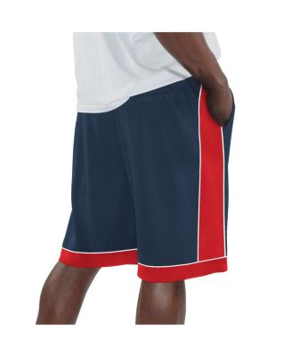 Men's Navy/Red New England Patriots Fan Favorite Fashion Shorts