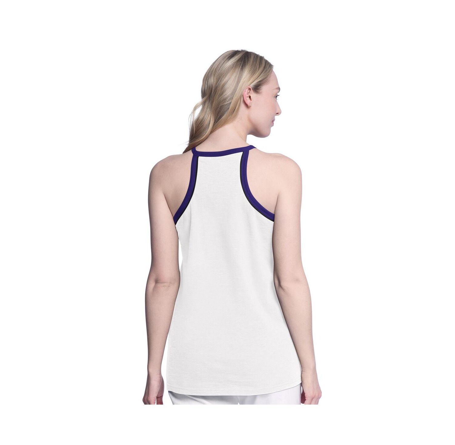 Women's White Colorado Rockies Curveball Tank Top