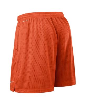 Men's Orange/Charcoal Clemson Tigers 2025 Sideline Reversible Performance Shorts