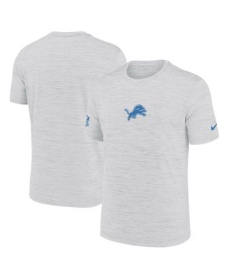Nike - Men's Ash Detroit Lions Sideline Velocity Performance T-Shirt