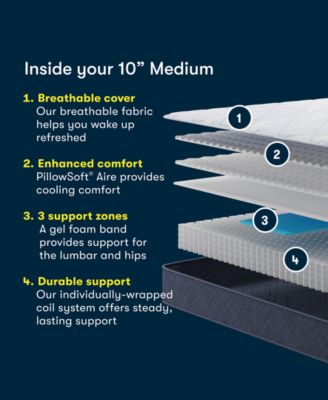 Dream Haven 10" Medium Tight Top Mattress in a Box - Twin