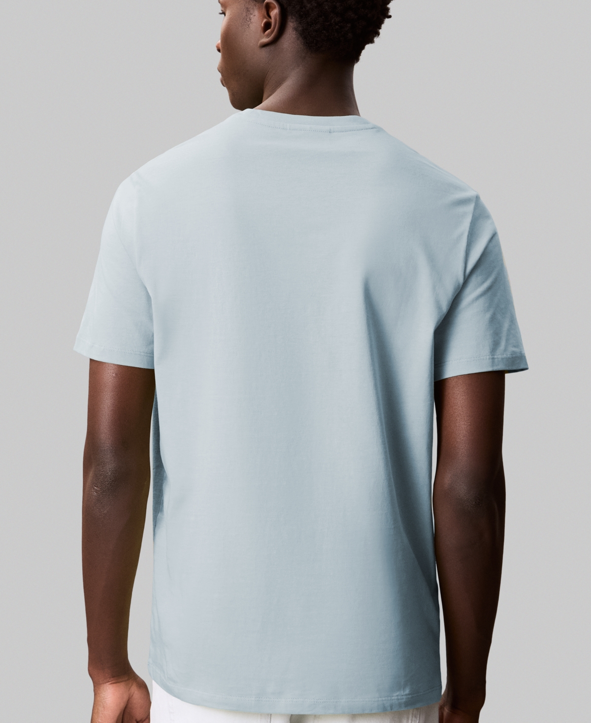 Calvin Klein Men's Smooth Cotton Solid Crewneck T-shirt