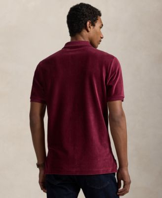 Men's Classic-Fit Knit Corduroy Polo Shirt