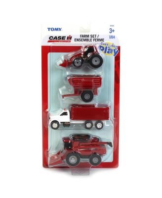 1/64 ERTL Collect N Play Harvest 4 Piece Set