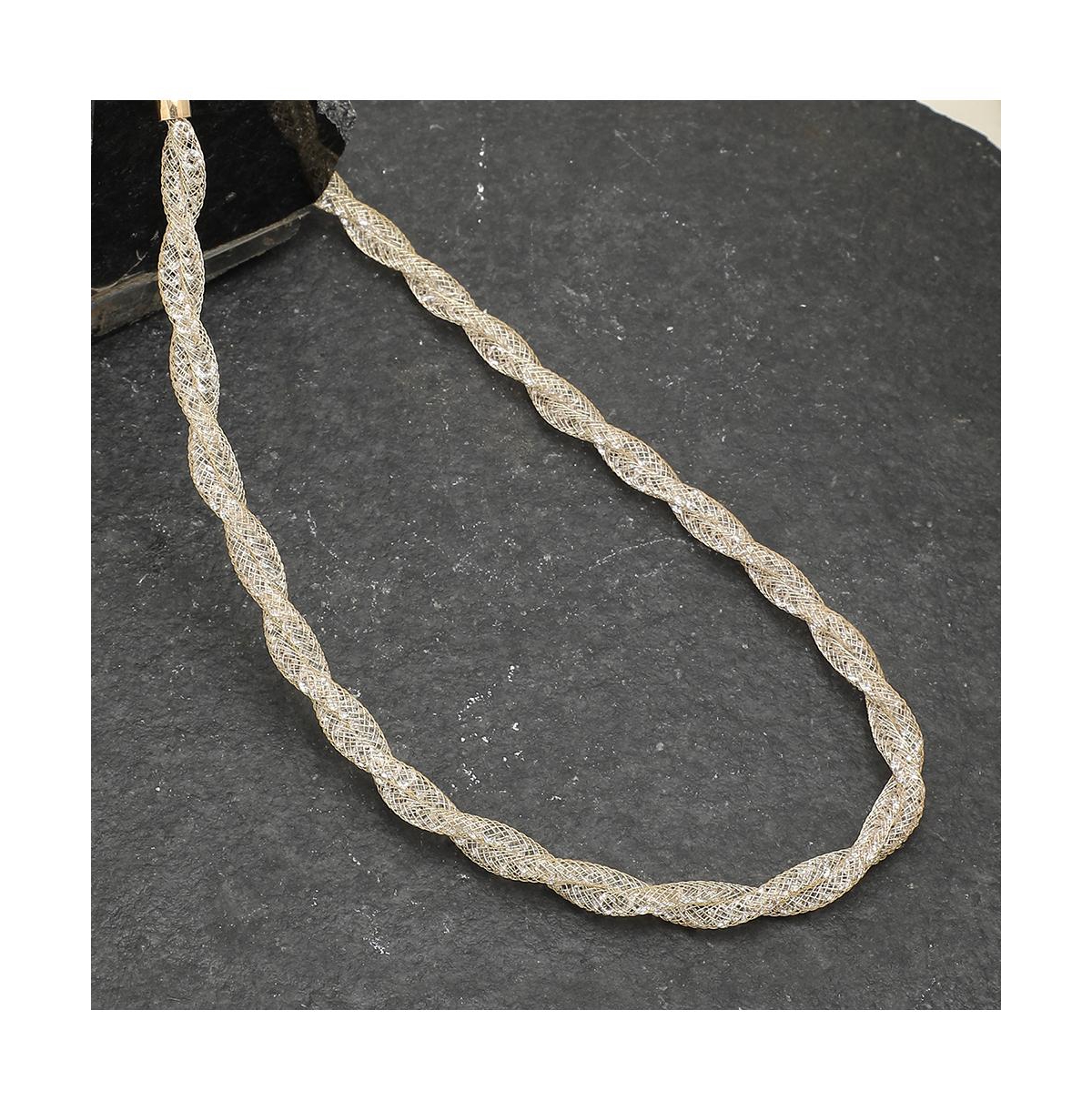 Sohi Women's Crystal Collar Necklace