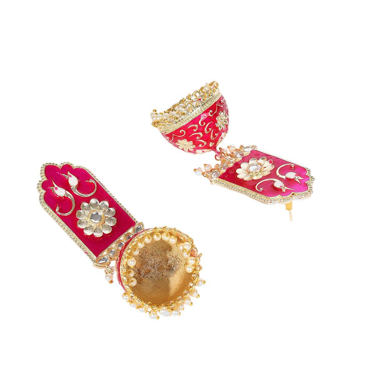 Sohi Floral Drop Earrings