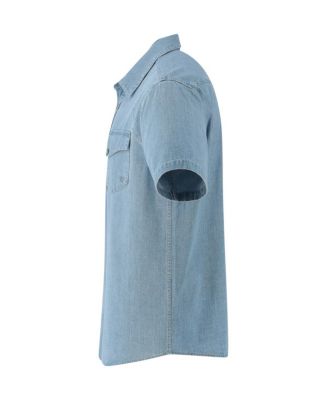 Big & Tall Western Short Sleeve Snap Up Shirt