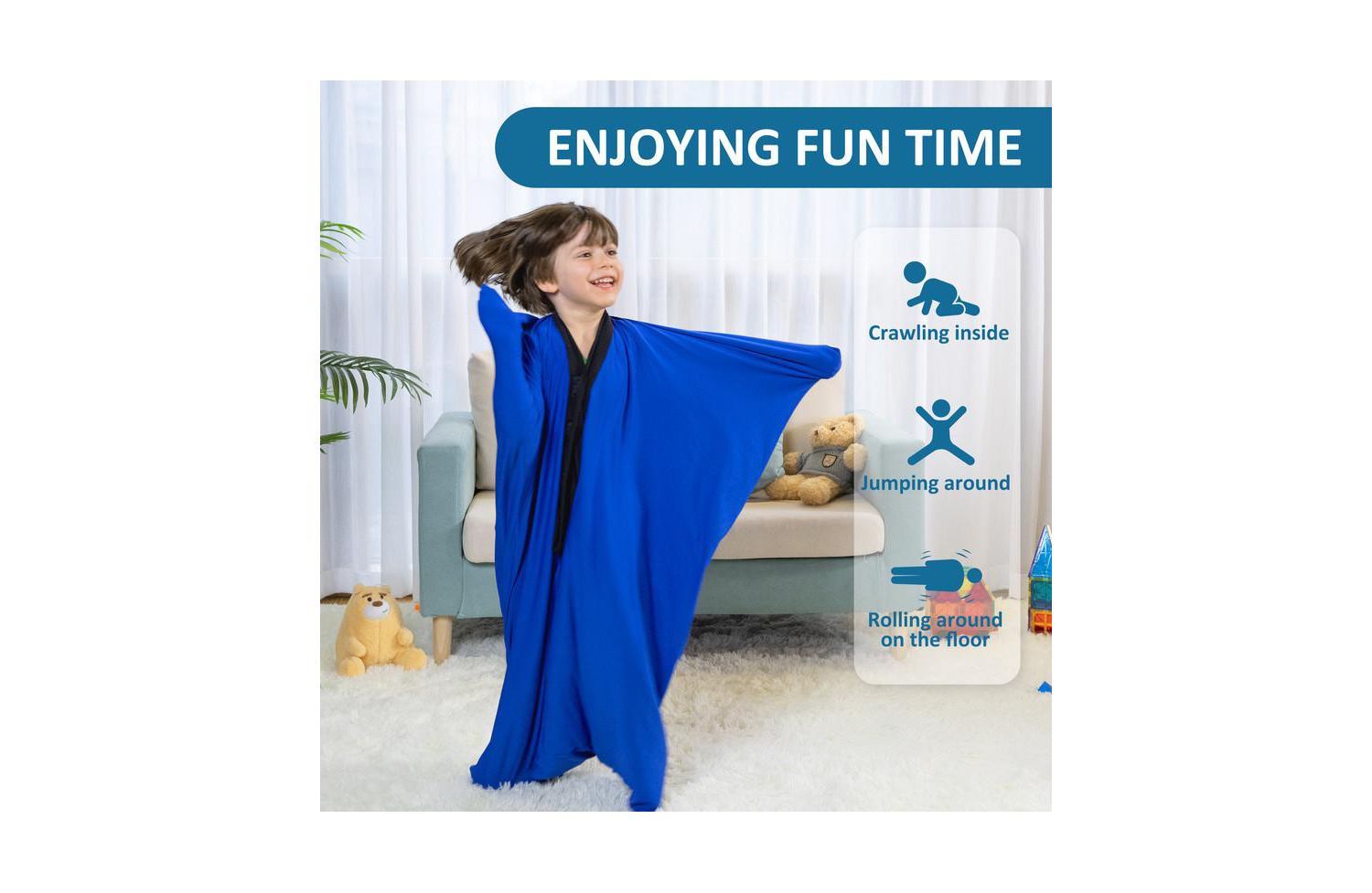 Small Sensory Full-Body Socks
