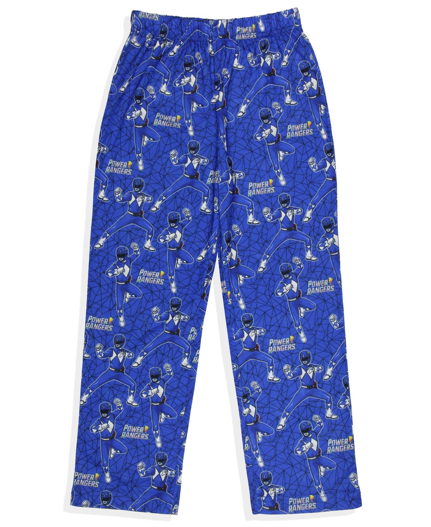 Character Boys' AOP Tossed Mighty Morphin Lounge Kids Pajama Pants
