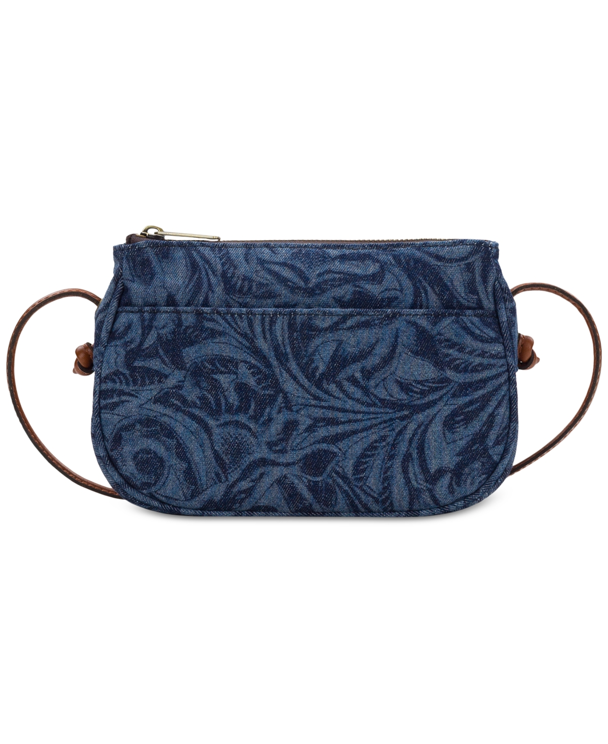 Bacoli Small Denim Crossbody Bag - Denim